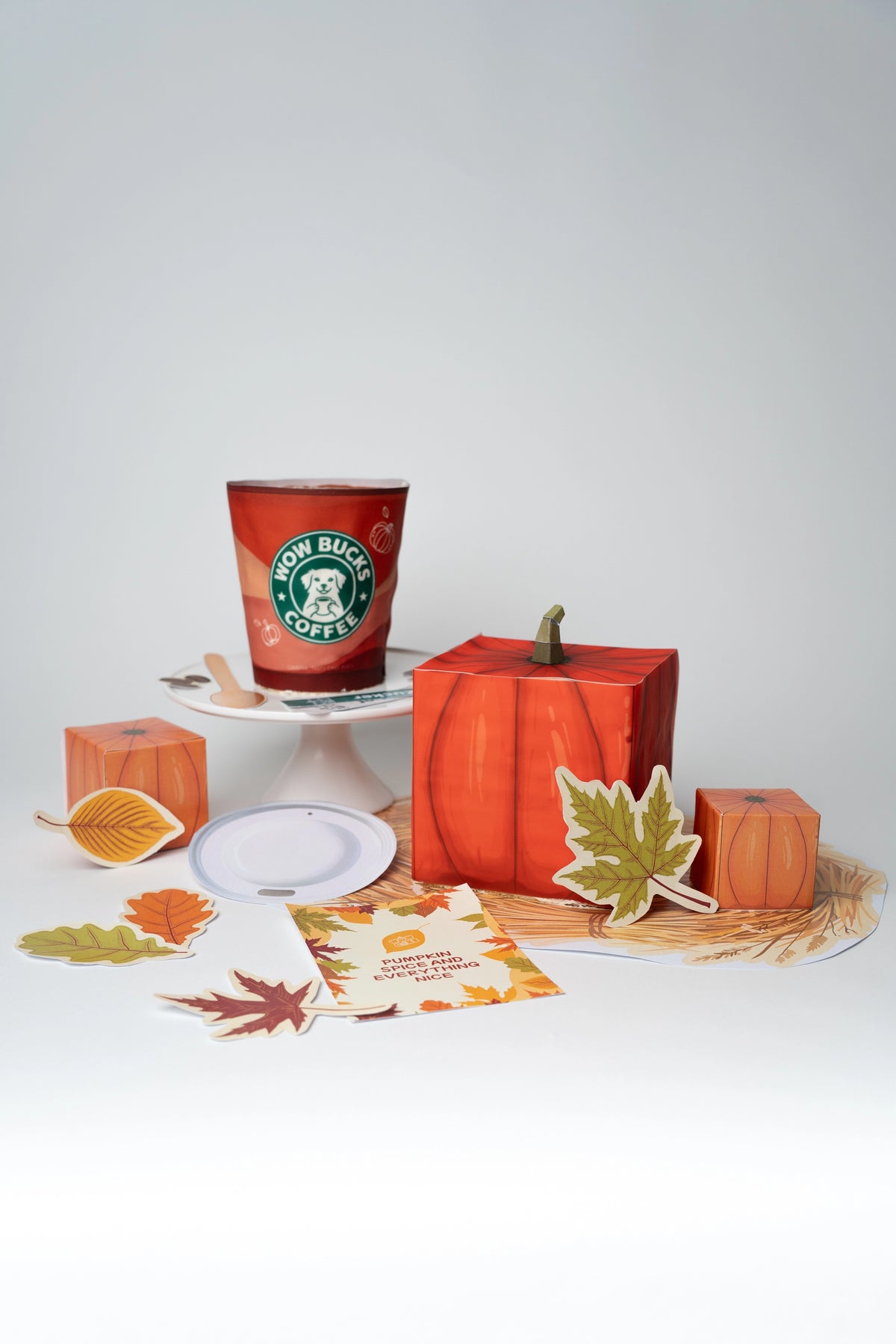 Punpkin und Pumpkin Spice Latte Cake