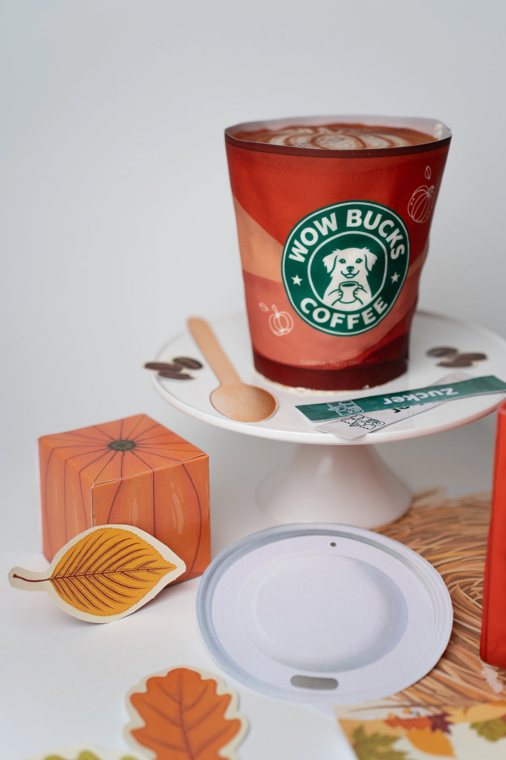 Punpkin und Pumpkin Spice Latte Cake